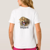 ヒョウ Tシャツ (裏面)