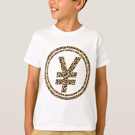 ヒョウ¥ Tシャツ (正面)