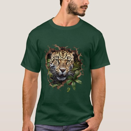 ヒョウ Tシャツ (正面)