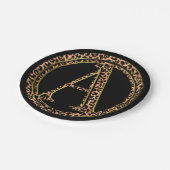 ヒョウA ペーパープレート (アングル)