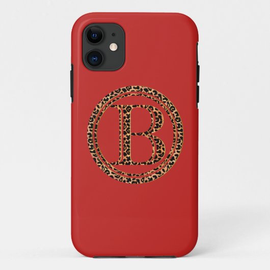 ヒョウB Case-Mate iPhoneケース (裏面)
