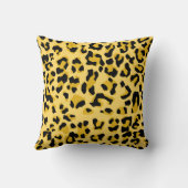 ヒョウBFFフレンズ最高のフォーエバー クッション (裏面)