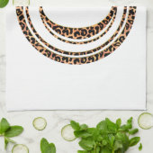 ヒョウC キッチンタオル (折り畳み)