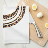 ヒョウC キッチンタオル (四つ折り)