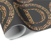 ヒョウD ラッピングペーパー (ロールコーナー)