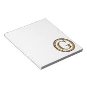 ヒョウG ノートパッド (アングル)