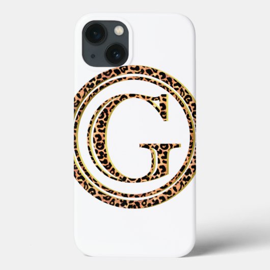 ヒョウG Case-Mate iPhoneケース (裏面)