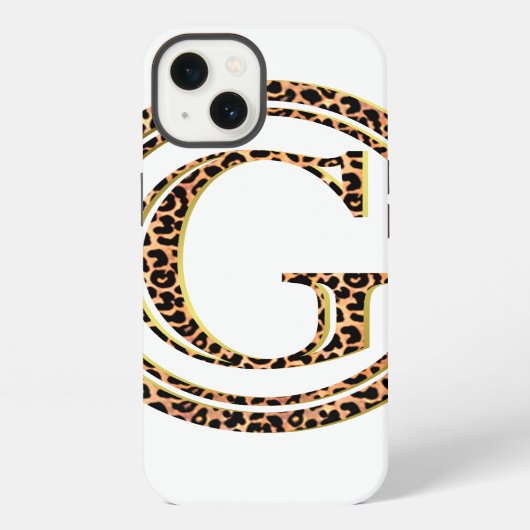 ヒョウG iPhoneケース (裏面)
