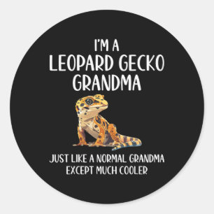 ヒョウGeckoおばあちゃんの定義動物の恋人モト ラウンドシール