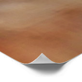 ヒョウGECKOデザートデザイン ポスター (角)