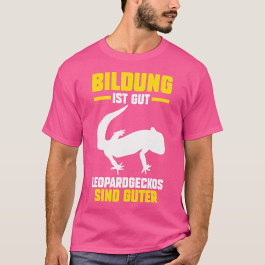 ヒョウGECKO GECKO Tシャツ (正面)