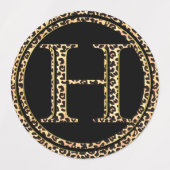 ヒョウH ラベル (デザイン2)