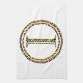 ヒョウI キッチンタオル (縦)