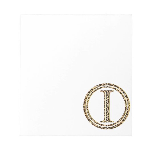 ヒョウI ノートパッド (正面)