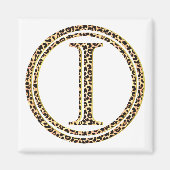 ヒョウI マグネット (正面)