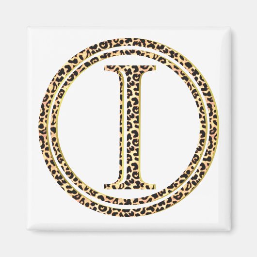 ヒョウI マグネット (正面)