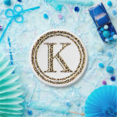 ヒョウK ペーパープレート (パーティー)