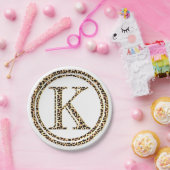 ヒョウK ペーパープレート (パーティー)