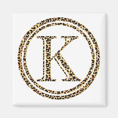 ヒョウK マグネット (正面)