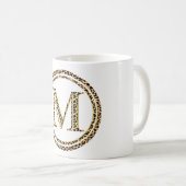 ヒョウM コーヒーマグカップ (正面右)