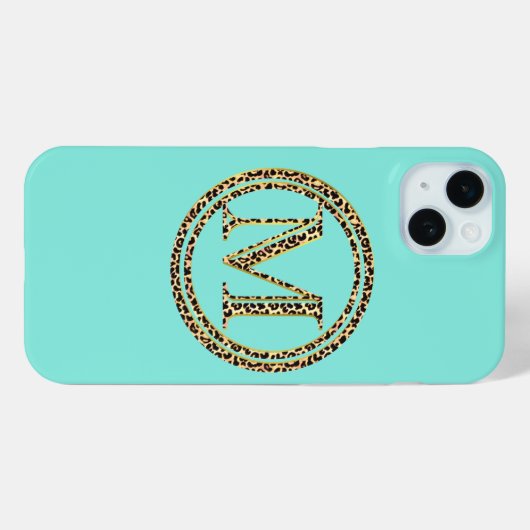 ヒョウM Case-Mate iPhoneケース (裏面 (横))