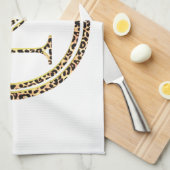 ヒョウN キッチンタオル (四つ折り)