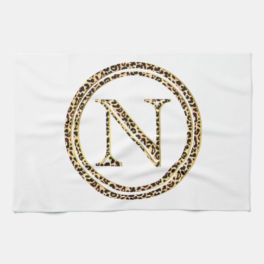 ヒョウN キッチンタオル (横)