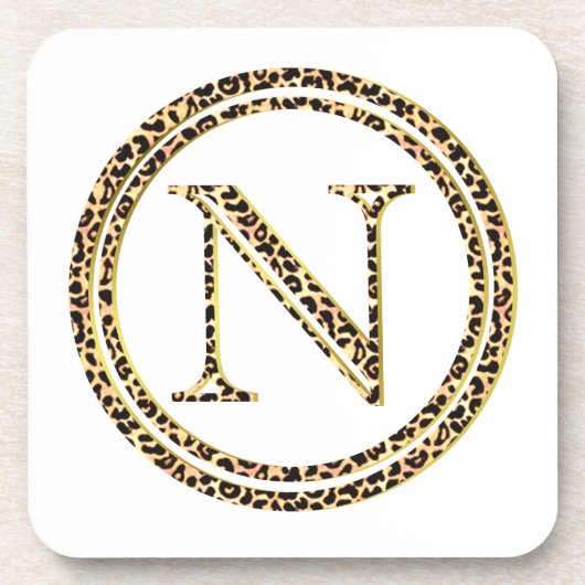 ヒョウN コースター (正面)