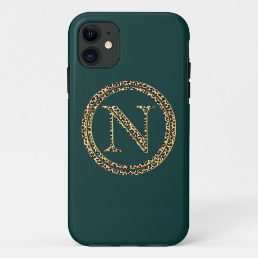ヒョウN Case-Mate iPhoneケース (裏面)