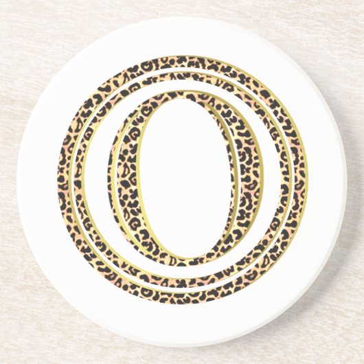 ヒョウO コースター (正面)