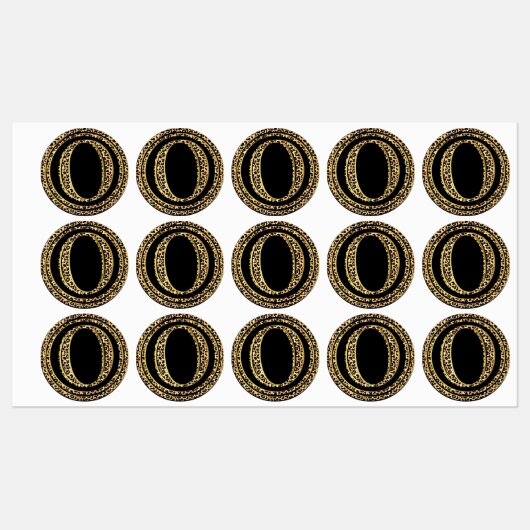 ヒョウO ラベル (シート)