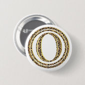 ヒョウO 缶バッジ (正面&裏面)