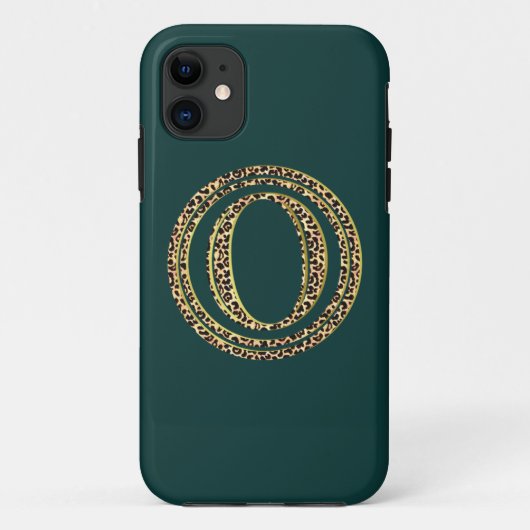 ヒョウO Case-Mate iPhoneケース (裏面)