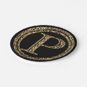 ヒョウP ペーパープレート (アングル)