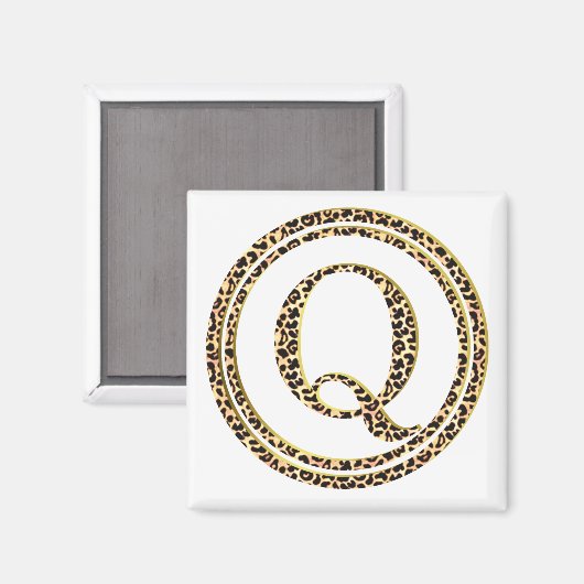 ヒョウQ マグネット (正面/裏面)