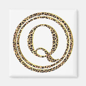 ヒョウQ マグネット (正面)