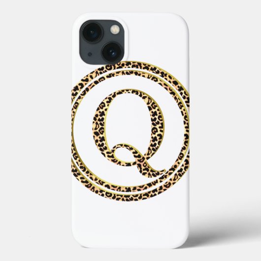 ヒョウQ Case-Mate iPhoneケース (裏面)
