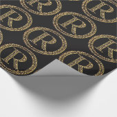 ヒョウR ラッピングペーパー (角)