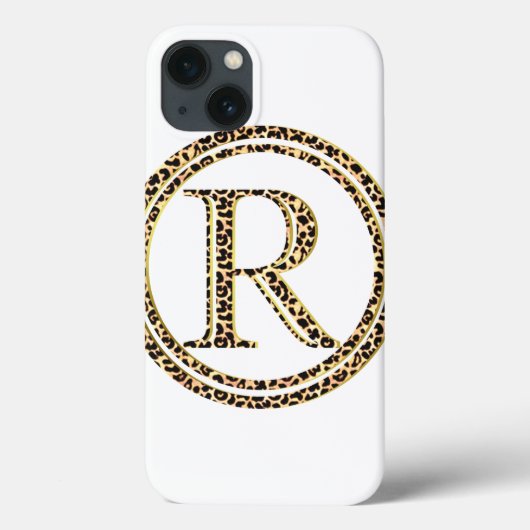 ヒョウR Case-Mate iPhoneケース (裏面)