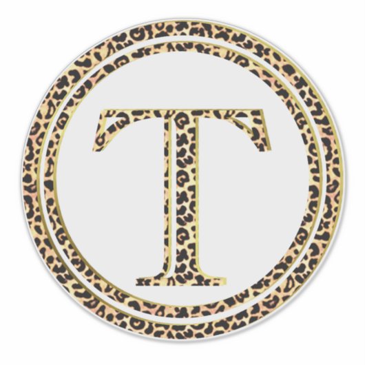 ヒョウT シール (正面)