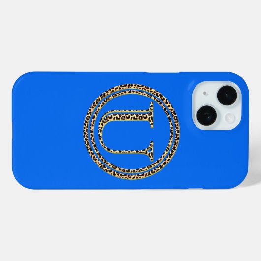 ヒョウU Case-Mate iPhoneケース (裏面 (横))