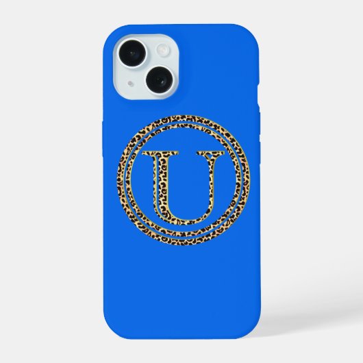 ヒョウU iPhone 15ケース (裏面)