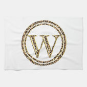 ヒョウW キッチンタオル (横)