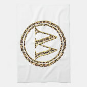 ヒョウW キッチンタオル (縦)