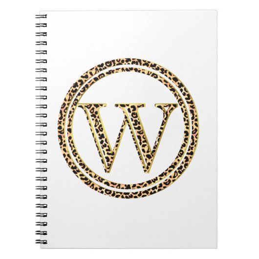 ヒョウW ノートブック (正面)