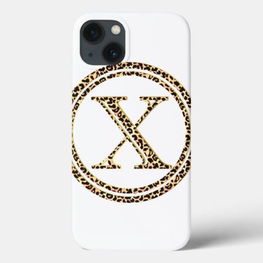 ヒョウX Case-Mate iPhoneケース (裏面)