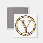 ヒョウY マグネット (正面/裏面)