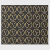 ヒョウY ラッピングペーパー (フラット)