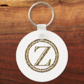 ヒョウZ キーホルダー (正面)