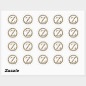 ヒョウZ ラウンドシール (シート)